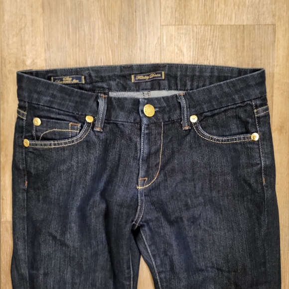 Fidelity Denim Skip Low-rise Flare color Viper Size 27 - Picture 3 of 8